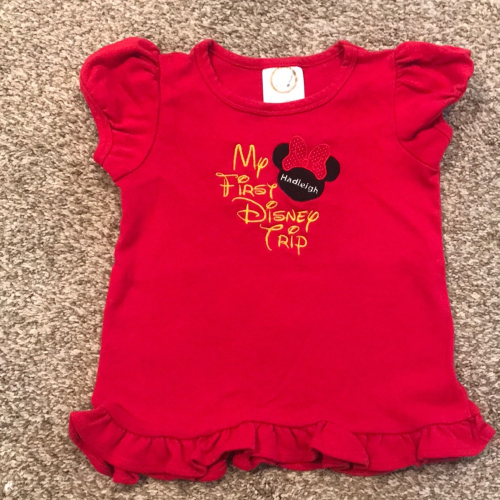 Girls 5T My First Disney Trip T-shirt